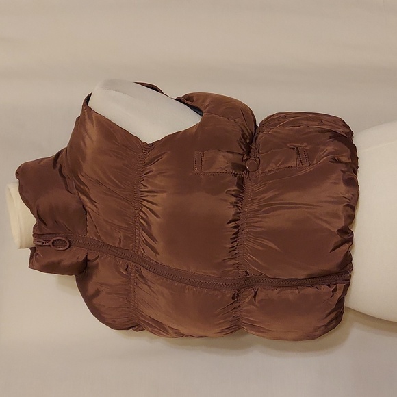 FB Sister Brown Puffer Vest - Picture 4 of 11